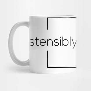 ostensibly factual Mug